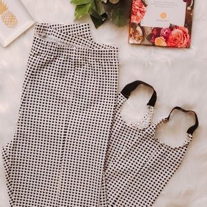 New❗️Black & White Legging,Large Size,NEW,no tags